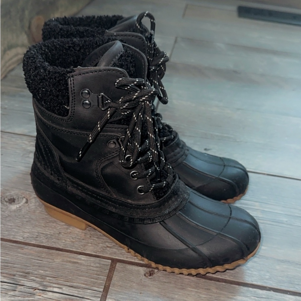 Rubber boots